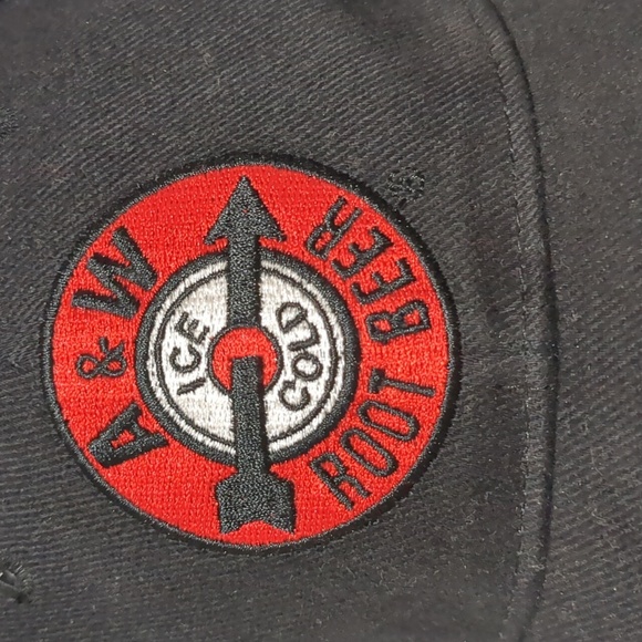 A&W Root Beer Hat Black Cap - Picture 2 of 9